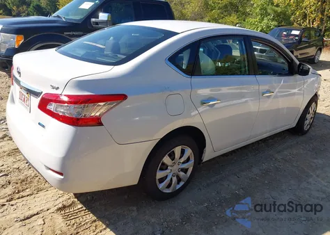 2014 Nissan Sentra Fe+ S/Fe+ Sv/S/Sl/Sr/Sv from USA, damaged, VIN 3N1AB7AP7EY253092